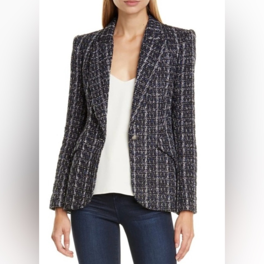 L’AGENCE Chamberlain Tweed Blazer